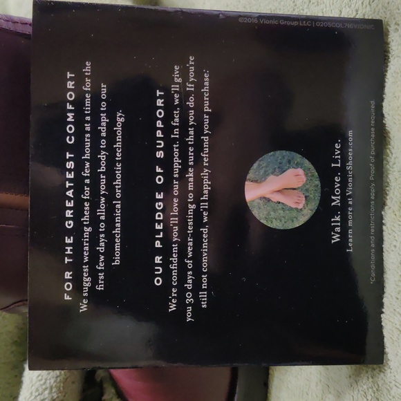 NWT Vionic Women's Brynn Mid-Calf Waterproof Lug Sole Boot in Scotch Size 5 - Picture 9 of 12